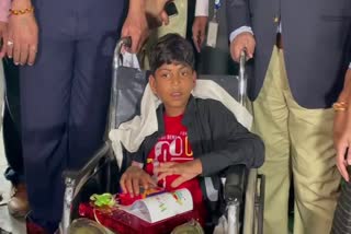 Janjgir Brave Boy Rahul Sahu discharged from Apollo Hospital