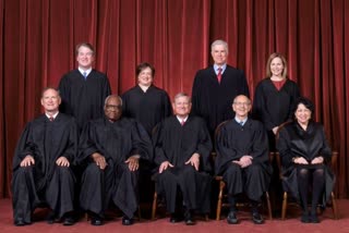 us supreme court cancels constitutional right for abortion  abortion right in us  political divide over abortion in usa  ഗര്‍ഭഛിദ്രത്തിനുള്ള അവകാശം റദ്ദാക്കി യുഎസ് സുപ്രീംകോടതി  ഗര്‍ഭഛിദ്രത്തിലെ യുഎസിലെ എതിരഭിപ്രായങ്ങള്‍  യുഎസിലെ ഗര്‍ഭഛിദ്രം സംബന്ധിക്കുന്ന കോടതി വിധികള്‍