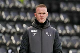 football  Wayne Rooney  resign  Wayne Rooney steps down as Derby coach  इंग्लैंड  वायने रूनी  दिग्गज फुटबॉलर  मैनचेस्टर यूनाइटेड