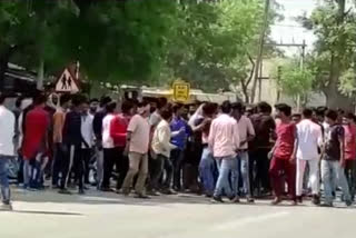 Firing and Stone Pelting in Bhind