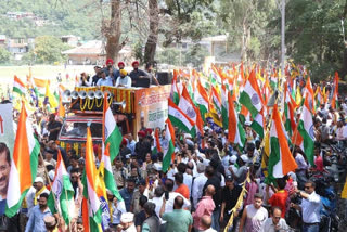 Tiranga yatra in Kullu