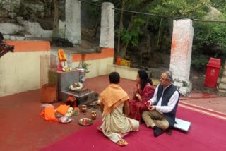 High Court Chief Justice Ritu Raj Awasthi visit anjanadri temple