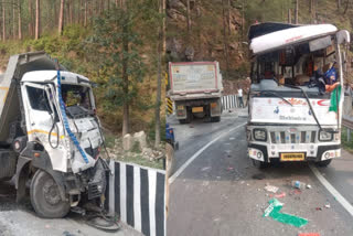 road accident in Chamol