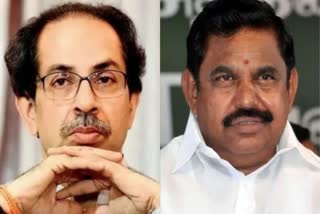 Uddhav Thackeray and Palaniswami