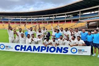 cricket  Ranji Trophy Final  New champion of domestic cricket  Madhya Pradesh  mumbai  घरेलू क्रिकेट का नया चैंपियन  मध्य प्रदेश पहली बार जीता रणजी ट्रॉफी का खिताब