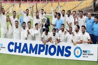 MP WON RANJI TROPHY 2022