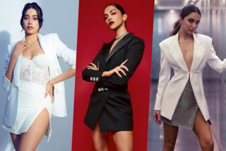 Bollywood divas in blazer dresses