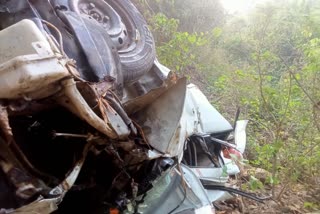 woman died in a car accident on Kaladhungi Nainital motorway