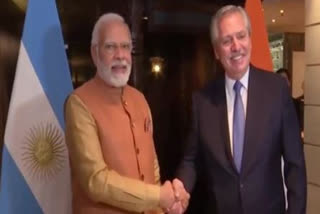 PM Modi Argentinian President Alberto Fernandez review full range of bilateral ties