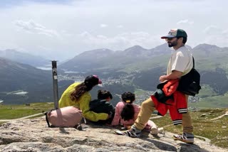 Shahid Kapoor and wife Mira's pictures from Switzerland are vacation goals