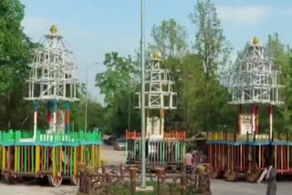 ratha yatra preparation in subarnapur