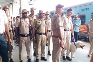 Bomb information at Gwalior railway station