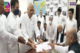 Opposition's Presidential polls candidate Yashwant Sinha files nomination