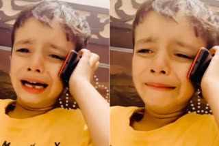 Viral Video: આ રડતા બાળકે આખું સોશિયલ મીડિયા માથે લીધું, રડતા રડતા મમ્મીની ફરિયાદ કરી