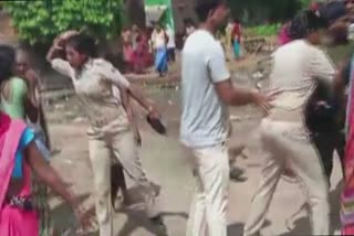 Attack On Police In Sheikhpura