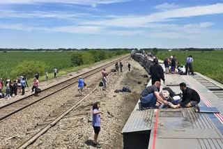 dozens hurt in Amtrak train crash in Missouri, many killed in Amtrak train crash in Missouri, Missouri rail accident news,  ಮಿಸೌರಿಯಲ್ಲಿ ಆಮ್ಟ್ರಾಕ್ ರೈಲು ಅಪಘಾತದಲ್ಲಿ ಹಲವರು ಗಾಯ, ಮಿಸೌರಿಯಲ್ಲಿ ಆಮ್ಟ್ರಾಕ್ ರೈಲು ಅಪಘಾತದಲ್ಲಿ ಹಲವರು ಸಾವು, ಮಿಸೌರಿ ರೈಲು ಅಪಘಾತ ಸುದ್ದಿ,