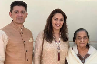 Madhuri dixit mother birthday