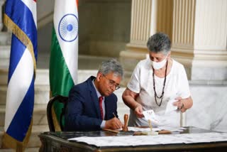 Second round of Foreign Office consultations held between India and Cuba