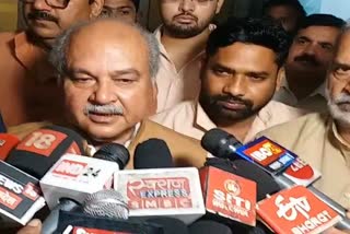 Narendra Singh Tomar reached Gwalior