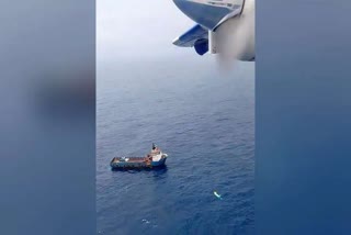 ONGC chopper falls into Arabian sea  ONGC chopper emergency landing into Arabian sea  ONGC workers diesin helicopter crash  ഒഎൻജിസി ഹെലികോപ്‌ടർ അപകടം  ഒഎൻജിസി ഹെലികോപ്‌ടർ അറബിക്കടലിൽ അടിയന്തരമായി ഇടിച്ചിറക്കി  ഒഎൻജിസി ജീവനക്കാർ മരിച്ചു