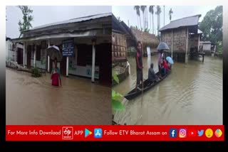 Flood in Jonai