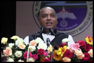 CM Jairam Thakur in Sanskriti Sadan Mandi