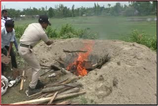 ganja-and-other-narcotic-items-burnt-by-darang-police-administration-in-kharupetia