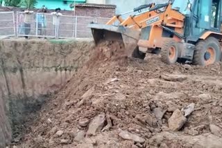 pit dug for Operation Rahul in Janjgir Champa was filled