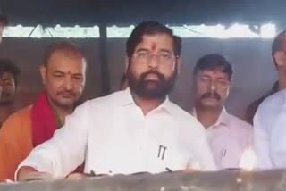 Four rebel MLAs, including Eknath Shinde visits Kamakhya