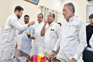 Setback to Asaduddin Owaisi as 4 AIMIM MLAs join RJD in Bihar
