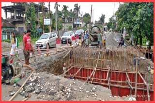 National Highway 15 Towards the closure in Mangaldai