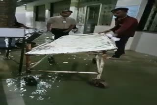 Water filled in Jabalpur Medical College