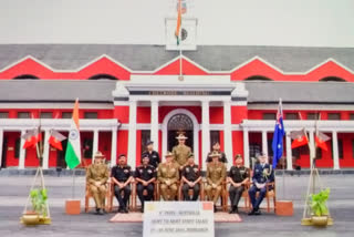 India Australia Army Officers meeting