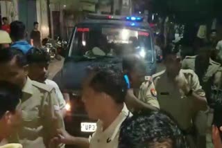 miscreants shot tent businessman in a business rivalry Ghaziabad police is investigating CCTV footage