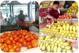 Fruits and vegetables price in Delhi