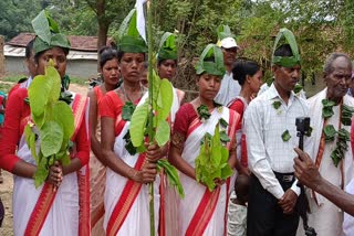 Three members of same family returned from Christianity to Sarna religion in Ranchi