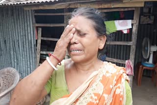 Injured Mother Durga Das