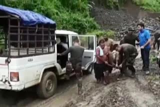 Manipur Landslide cause death