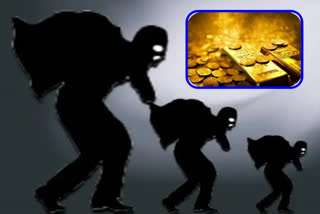 unidentified people stole the gold in visakha
