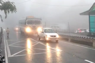 Rainfall in kangra