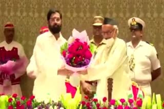 CM Eknath Shinde Oath Video