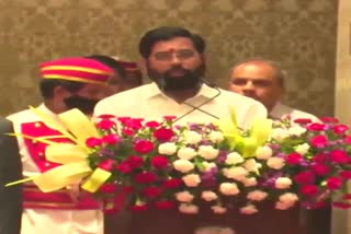 Eknath Shinde sworn in as CM, Fadnavis his deputy