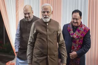 nadda, modi, shah