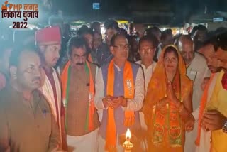 CM Shivraj Road show in Jabalpur