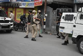 5 Hybrid militants held in two separate operations at jammu and kashmir