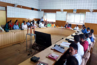 Sharad Singh Negi held meeting in Pauri