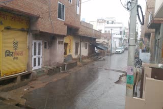 Rain in Bikaner