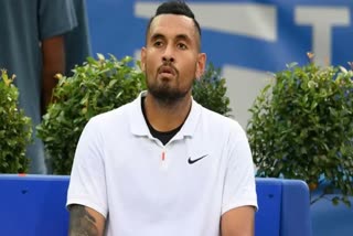 Nick Kyrgios fined  Nick Kyrgios at Wimbledon  Nick Kyrgios updates  Wimbledon updates  നിക്ക് കിർഗിയോസ്  നിക്ക് കിർഗിയോസിന് പിഴ  വിംബിൾഡണില്‍ നിക്ക് കിർഗിയോസിന് പിഴ  നിക്ക് കിർഗിയോസ്