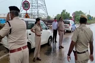 waterlogging in gurugram