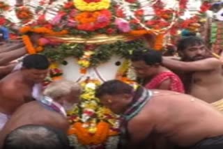 Watch Video: ତୁଳସୀକ୍ଷେତ୍ରରେ ତିନିଠାକୁରଙ୍କ ପହଣ୍ଡି ବିଜେ